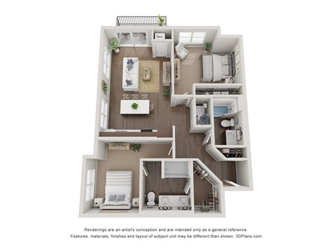 2 bedroom 2 bathroom